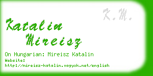 katalin mireisz business card